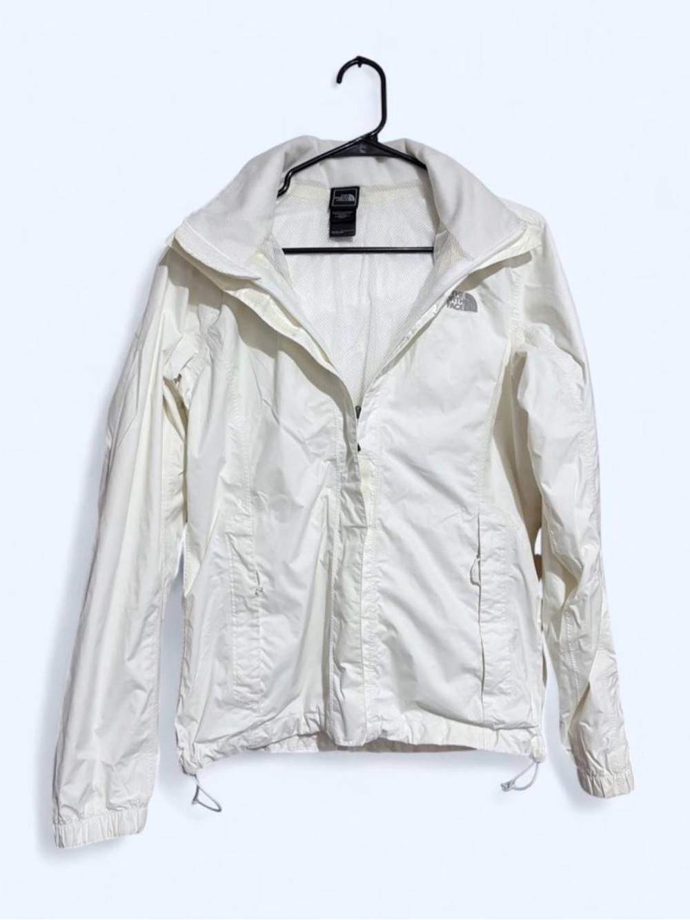 The North Face Women's White Lightweight Windbreaker Jacket